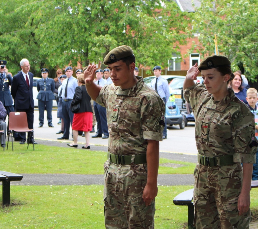 The Priory Academy LSST - CCF Cadets attend Memorial Service